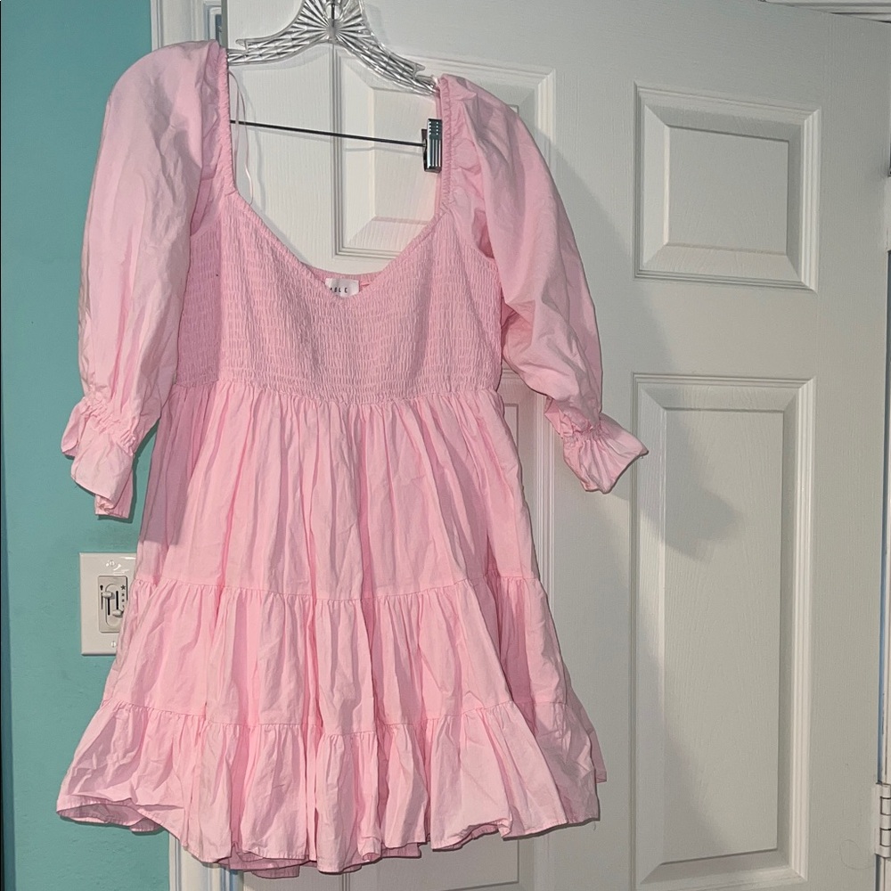 MARBLE Pink Textured Fabric